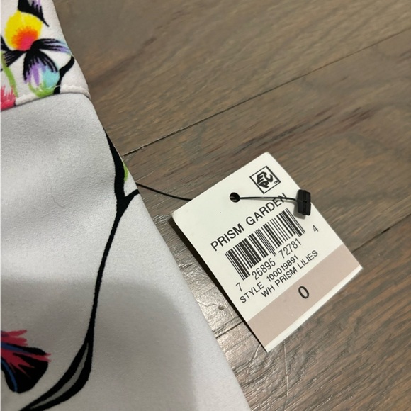 NWT. Bar lll Women’s Wide Leg Floral Palazzo Pants. Prism Garden. Size 0 - Picture 6 of 6